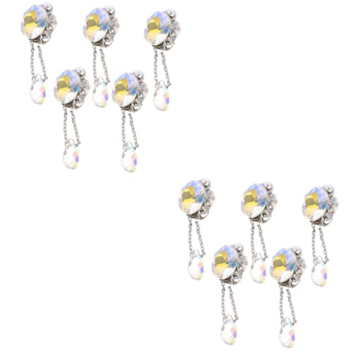 VALICLUD 2 Sätze Anhängerzubehör Charms Herstellen Strasssteine Nagelschmuck Für Nagelkunst UV Edelsteine Nagelkunst Zubehör Dekorationen Polnische Kristalle Nagelzubehör 5 Stück * 2 VALICLUD 2 Sätze Anhängerzubehör Charms Herstellen Strasssteine Nagelschmuck Für Nagelkunst UV Edelsteine Nagelkunst Zubehör Dekorationen Polnische Kristalle Nagelzubehör 5 Stück * 2 von VALICLUD