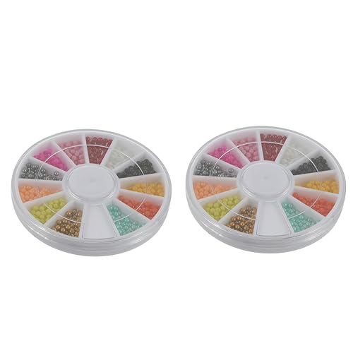 VALICLUD 2 Sätze Diy Nail Art Perlen Farben Caviar Beads Für Nageldesigns Und Gesundheitlich Unbedenklich Für Persönliche Und Professionelle Anwendungen Perfektes Für 2box*2 VALICLUD 2 Sätze Diy Nail Art Perlen Farben Caviar Beads Für Nageldesigns Und Gesundheitlich Unbedenklich Für Persönliche Und Professionelle Anwendungen Perfektes Für 2box*2 von VALICLUD