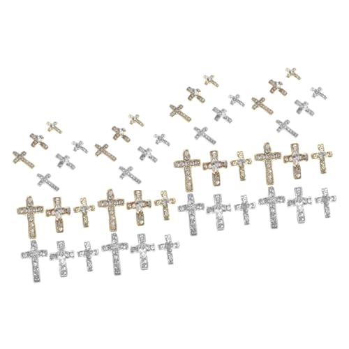 VALICLUD 2 Sätze Legierungsknotenschmuck Strassnagelzauber Anhänger Für Nägel Nagel Kreuz Charms Nagel Charms Edelsteine für Nägel Nagelkunst-anhänger Strasssteine 60 Stück * 2 VALICLUD 2 Sätze Legierungsknotenschmuck Strassnagelzauber Anhänger Für Nägel Nagel Kreuz Charms Nagel Charms Edelsteine für Nägel Nagelkunst-anhänger Strasssteine 60 Stück * 2 von VALICLUD