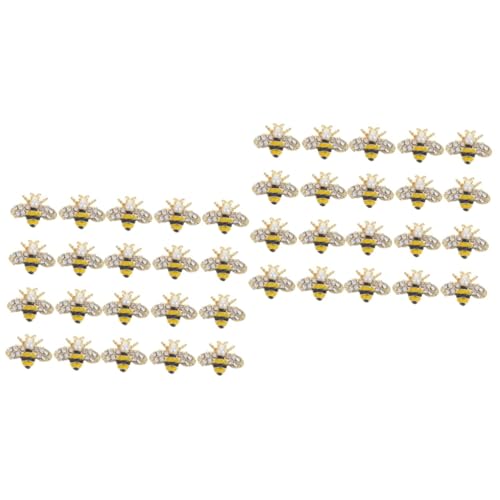 VALICLUD 2 Sätze Nagel Charms Bienenform Nagelkunst Zubehör Diy Maniküre Dekorationen Aus Legierung Für Kreative Nageldesigns Und Persönliche Verschönerungen 20 Stück * 2 VALICLUD 2 Sätze Nagel Charms Bienenform Nagelkunst Zubehör Diy Maniküre Dekorationen Aus Legierung Für Kreative Nageldesigns Und Persönliche Verschönerungen 20 Stück * 2 von VALICLUD