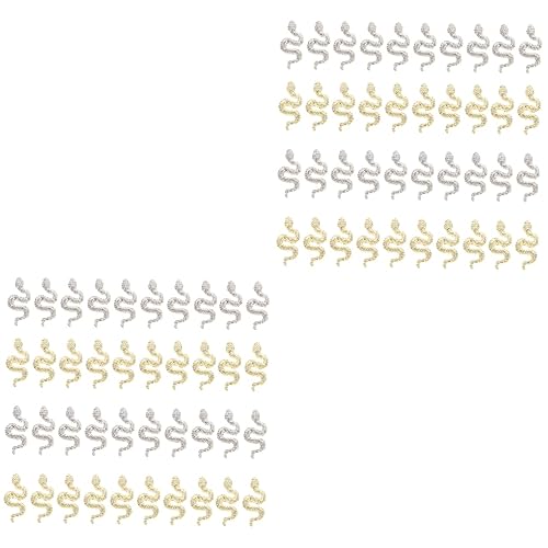 VALICLUD 2 Sätze Schlangen Nail Charms Diy Nageldekor Zubehör Für Kreative Maniküre Und Nail Art Accessoires Für Nageldesigns 40 Stück * 2 VALICLUD 2 Sätze Schlangen Nail Charms Diy Nageldekor Zubehör Für Kreative Maniküre Und Nail Art Accessoires Für Nageldesigns 40 Stück * 2 von VALICLUD