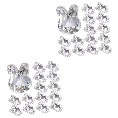 VALICLUD 2 Sätze Schmuck Mit Nageldiamanten Nagelschmuck Für Nagelkunst Gefälscht Nageldekor Zubehör Nagel Strass Erwachsene Maniküre-dekore Nägel Zehe Kristall 20 Stück * 2 VALICLUD 2 Sätze Schmuck Mit Nageldiamanten Nagelschmuck Für Nagelkunst Gefälscht Nageldekor Zubehör Nagel Strass Erwachsene Maniküre-dekore Nägel Zehe Kristall 20 Stück * 2 von VALICLUD