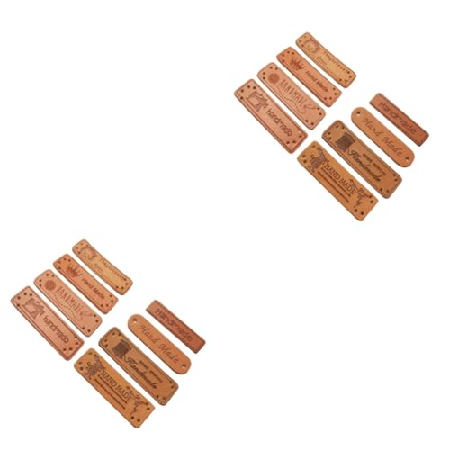 VALICLUD 2 Sätze Teiliges Pu Lederetiketten Für Diy Handarbeiten Vintage Pu Buttons Mit Löchern Zum Annähen Für Kleidung Hüte Taschen Und 32 Stück * 2 VALICLUD 2 Sätze Teiliges Pu Lederetiketten Für Diy Handarbeiten Vintage Pu Buttons Mit Löchern Zum Annähen Für Kleidung Hüte Taschen Und 32 Stück * 2 von VALICLUD