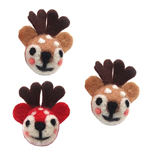 VALICLUD 2 Sätze Wollfilz Brosche Filzornamente Niedliche Emaille Pins Wollfilz Formen Nadelfilzen Basteln Weihnachtsbrosche Geweih Mädchen Erwachsene Wollfilz 3 Stücke * 2 Zufällige Farbe VALICLUD 2 Sätze Wollfilz Brosche Filzornamente Niedliche Emaille Pins Wollfilz Formen Nadelfilzen Basteln Weihnachtsbrosche Geweih Mädchen Erwachsene Wollfilz 3 Stücke * 2 Zufällige Farbe von VALICLUD