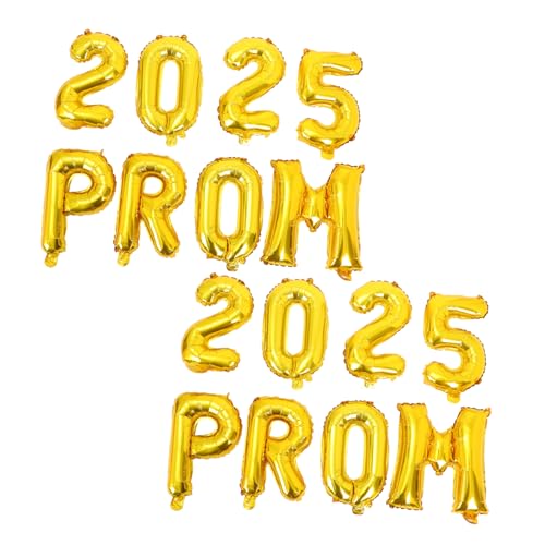 VALICLUD 2 Sets Abschlussfeier-dekorationen: Folienballons „congrats Grad 2025“ – Sichere Abschlussball-2025-ballons Für Feiern Drinnen Und Draußen VALICLUD 2 Sets Abschlussfeier-dekorationen: Folienballons „congrats Grad 2025“ – Sichere Abschlussball-2025-ballons Für Feiern Drinnen Und Draußen von VALICLUD