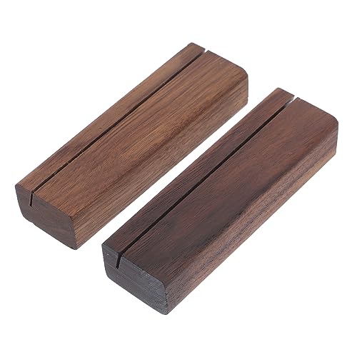 VALICLUD 2 Stück Holz Kartenhalter Stand Naturholz Tischkalender Halter für Fotos Notizen und Memo Dekoration Stabil und Vielseitig Einsetzbar Langlebig und Praktisch VALICLUD 2 Stück Holz Kartenhalter Stand Naturholz Tischkalender Halter für Fotos Notizen und Memo Dekoration Stabil und Vielseitig Einsetzbar Langlebig und Praktisch von VALICLUD