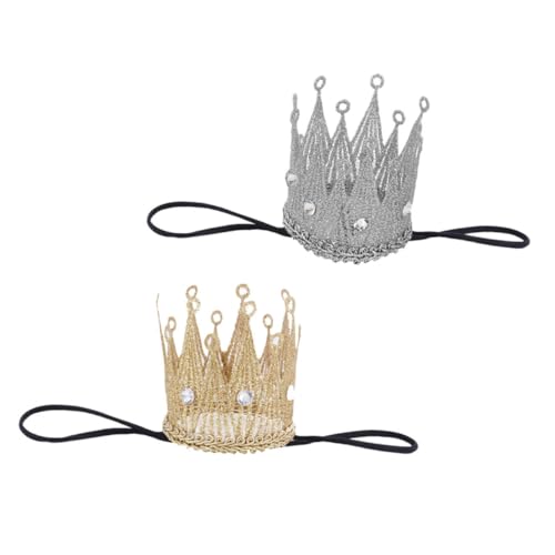 VALICLUD 2 Stück Krone Stirnband Teilig Gold Silber für Kleinkinder Geburtstagskrone Kindergeburtstag Party Fotografie Haarband Sicher Bequem Langlebig VALICLUD 2 Stück Krone Stirnband Teilig Gold Silber für Kleinkinder Geburtstagskrone Kindergeburtstag Party Fotografie Haarband Sicher Bequem Langlebig von VALICLUD