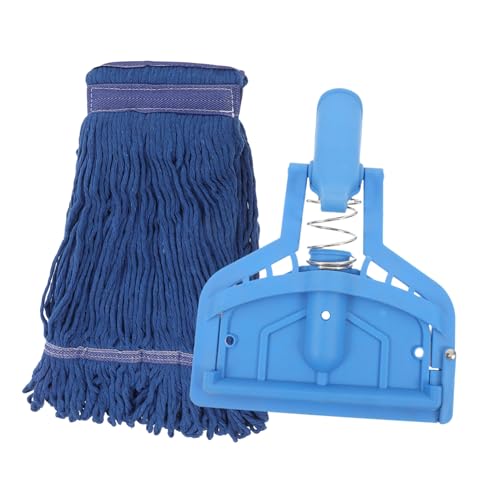 VALICLUD 2 Stück MOP -Kopfzubehör Staubwischkopf Besenkopf schieben handelsüblicher Wischkopf Scheuerbürste, Mopp schrubben Staubmop Moppköpfe Besenköpfe Baumwollgarn Blue VALICLUD 2 Stück MOP -Kopfzubehör Staubwischkopf Besenkopf schieben handelsüblicher Wischkopf Scheuerbürste, Mopp schrubben Staubmop Moppköpfe Besenköpfe Baumwollgarn Blue von VALICLUD