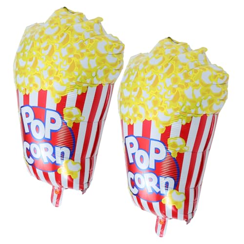 VALICLUD 2 Stück Popcorn Folienballons Groß Kindergeburtstag Dekoration Helium Luftballons für Kino Party Movie Night Supplies Spielerisches Design Vielseitig Einsetzbar bei Familienfeiern VALICLUD 2 Stück Popcorn Folienballons Groß Kindergeburtstag Dekoration Helium Luftballons für Kino Party Movie Night Supplies Spielerisches Design Vielseitig Einsetzbar bei Familienfeiern von VALICLUD