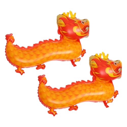 VALICLUD 2 Stück Teiliges Chinesisches Neujahrs mit Orangen Drachen Luftballons Cartoonartig Robustes Material Einfach Aufzublasen für Frühlingsfest Geburtstags und Partydekoration Drinnen VALICLUD 2 Stück Teiliges Chinesisches Neujahrs mit Orangen Drachen Luftballons Cartoonartig Robustes Material Einfach Aufzublasen für Frühlingsfest Geburtstags und Partydekoration Drinnen von VALICLUD