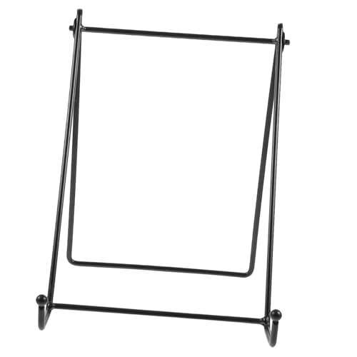 VALICLUD 2 Stück Teiliges Metall plateau ständer Vielseitiger Metallrahmen Halter mit Hoher Tragkraft Dekorative Staffelei für Bilderrahmen Teller Kunstwerke und Bücher Eleganter von VALICLUD
