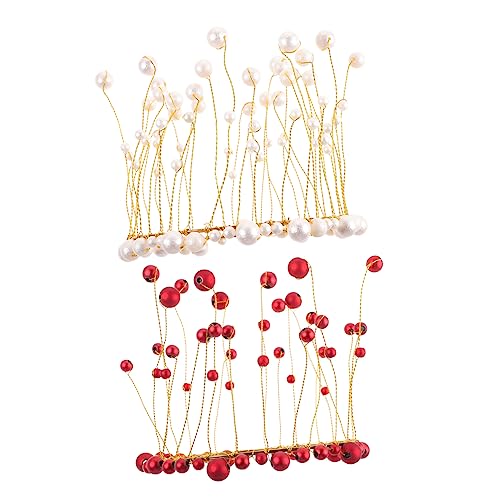 VALICLUD 2 Stück Torten Dekoration Geburtstagskrone für Kuchen Cake Topper für Festliche Anlässe und Erinnerungsfotos Hochwertige und Perlenmaterial VALICLUD 2 Stück Torten Dekoration Geburtstagskrone für Kuchen Cake Topper für Festliche Anlässe und Erinnerungsfotos Hochwertige und Perlenmaterial von VALICLUD