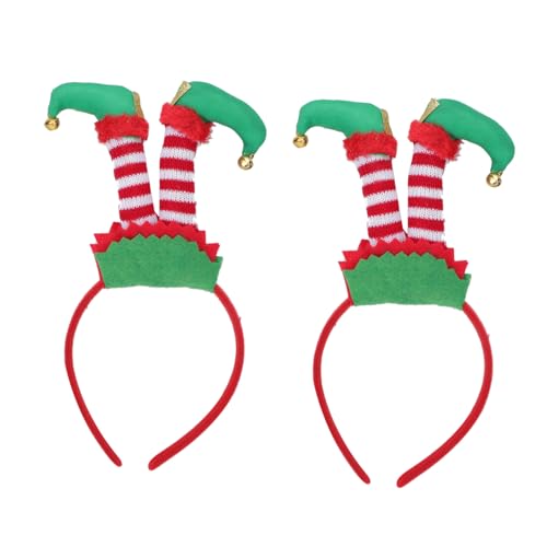 VALICLUD 2 Stück Weihnachtliche Haarreifen Niedliche Xmas Kopfbedeckungen für Festliche Dekoration für Geburtstagsfeiern Feiertage und Täglichen Gebrauch VALICLUD 2 Stück Weihnachtliche Haarreifen Niedliche Xmas Kopfbedeckungen für Festliche Dekoration für Geburtstagsfeiern Feiertage und Täglichen Gebrauch von VALICLUD
