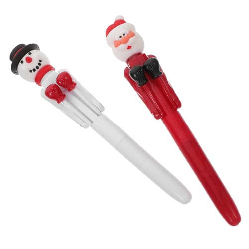 VALICLUD 2 Stück Weihnachtskugelschreiber Einzigartige Stifte Führungsstifte Für Männer Seltsame Stifte Bommel Kugelschreiber Einzigartiger Stift Lustiger Stift Neuheitstifte Kieselgel VALICLUD 2 Stück Weihnachtskugelschreiber Einzigartige Stifte Führungsstifte Für Männer Seltsame Stifte Bommel Kugelschreiber Einzigartiger Stift Lustiger Stift Neuheitstifte Kieselgel von VALICLUD