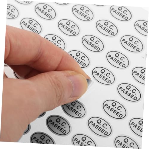 VALICLUD 20 Blatt Qc Passed Aufkleber Selbstklebende Sicherheitslabels mit Bleibendem Abdruck bei Entfernung für Produktsicherheit Qualitätskontrolle Verpackungsversiegelung VALICLUD 20 Blatt Qc Passed Aufkleber Selbstklebende Sicherheitslabels mit Bleibendem Abdruck bei Entfernung für Produktsicherheit Qualitätskontrolle Verpackungsversiegelung von VALICLUD