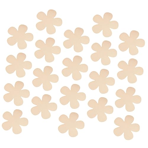 VALICLUD 20 Stück Holzblumen Untersetzer Unbehandelte Holzplatten für DIY Bastelprojekte Form zum Gestalten für Hochzeiten Feste Kreative Bastelideen VALICLUD 20 Stück Holzblumen Untersetzer Unbehandelte Holzplatten für DIY Bastelprojekte Form zum Gestalten für Hochzeiten Feste Kreative Bastelideen von VALICLUD