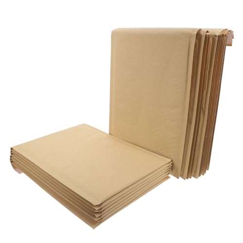 VALICLUD 20 Stück Luftblasenbeutel Luftpolsterbeutel gepolsterte Mailer Luftpolstertaschen für den Versand große gepolsterte Versandumschläge Versandtaschen Sport Khaki von VALICLUD