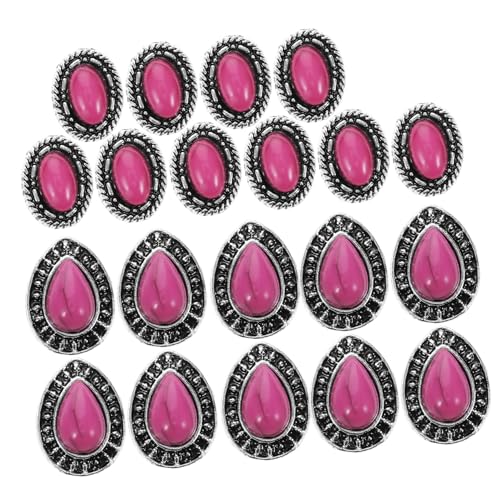 VALICLUD 20 Stück Maniküre Diamant Nageldekoration Frauen Nagel Charms Einzigartige Nagelcharme Anhänger Für Künstliche Nägel Nagelkunstzubehör Nagelschmuck Für Nagelkunst Harz Rosa von VALICLUD