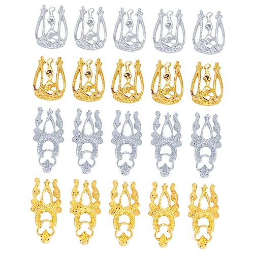 VALICLUD 20 Stück Nagel Charms DIY Maniküre Schmuck für Kreative Nageldesigns Gold Silber für Besondere Anlässe und Einfach Anzuwenden VALICLUD 20 Stück Nagel Charms DIY Maniküre Schmuck für Kreative Nageldesigns Gold Silber für Besondere Anlässe und Einfach Anzuwenden von VALICLUD