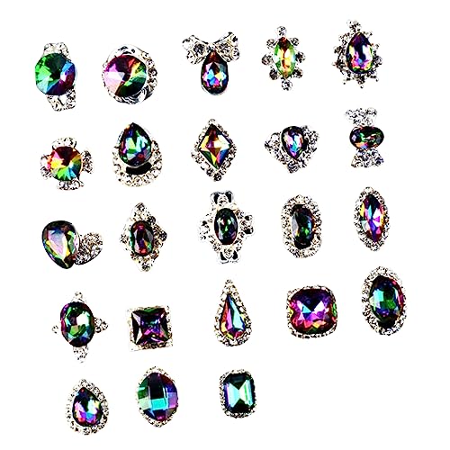 VALICLUD 20 Stück Nailart-Kristall Zubehör Nagel Charms Edelstein sortiert Nagelkunst Reiz Bausatz glänzender Nagelkristall Nail-Art- Nailart-Strasssteine VALICLUD 20 Stück Nailart-Kristall Zubehör Nagel Charms Edelstein sortiert Nagelkunst Reiz Bausatz glänzender Nagelkristall Nail-Art- Nailart-Strasssteine von VALICLUD