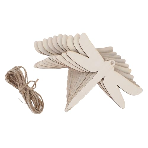 VALICLUD 20 Stück Teiliges Holz Libellenformen zum Basteln Naturbelassene Insekten Ornamente für Party und Hochzeitsdekoration Robuste DIY Holzfiguren für Kreative Wohn und Feierdeko VALICLUD 20 Stück Teiliges Holz Libellenformen zum Basteln Naturbelassene Insekten Ornamente für Party und Hochzeitsdekoration Robuste DIY Holzfiguren für Kreative Wohn und Feierdeko von VALICLUD