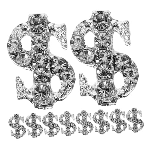 VALICLUD 20 Stücke Maniküre Ornamente UV Charms Geld Für Nagel Zeichen Frauen Maniküre Dekoration Maniküre Liefert Maniküre Dekore Silber Legierung VALICLUD 20 Stücke Maniküre Ornamente UV Charms Geld Für Nagel Zeichen Frauen Maniküre Dekoration Maniküre Liefert Maniküre Dekore Silber Legierung von VALICLUD
