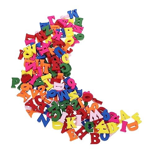 VALICLUD 200 Stück Bunte Holzbuchstaben Doppelseitig Farbige Alphabet Dekoration DIY Handwerk Buchstaben Für Zuhause Party Basteln VALICLUD 200 Stück Bunte Holzbuchstaben Doppelseitig Farbige Alphabet Dekoration DIY Handwerk Buchstaben Für Zuhause Party Basteln von VALICLUD