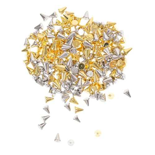 VALICLUD 200 Stück Charms aus Dekorative Nagelkunst Verzierung Silberne und Goldene Schmuckstücke für Maniküre und DIY Projekte VALICLUD 200 Stück Charms aus Dekorative Nagelkunst Verzierung Silberne und Goldene Schmuckstücke für Maniküre und DIY Projekte von VALICLUD