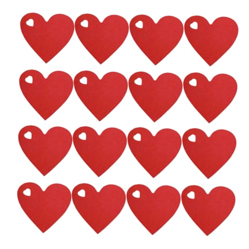 VALICLUD 200 Stück Rote Geschenkanhänger Herzform Etiketten für Valentinstag Diy Bastelanhänger für Design für Hochzeiten und Geburtstagsfeiern VALICLUD 200 Stück Rote Geschenkanhänger Herzform Etiketten für Valentinstag Diy Bastelanhänger für Design für Hochzeiten und Geburtstagsfeiern von VALICLUD