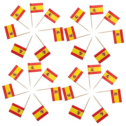 VALICLUD 200 Stück Zahnstocherfähnchen für Kuchen Deko Hochwertige Cupcake Toppers für Geburtstagsfeiern und Partys Robuste und Dekorative Flaggen für Festliche VALICLUD 200 Stück Zahnstocherfähnchen für Kuchen Deko Hochwertige Cupcake Toppers für Geburtstagsfeiern und Partys Robuste und Dekorative Flaggen für Festliche von VALICLUD