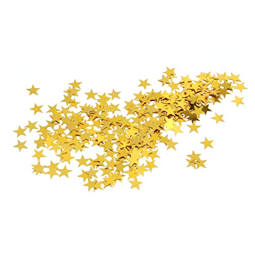 VALICLUD 2000 Stück Konfetti Gold Dekorative Streudeko für Hochzeiten Geburtstagsfeiern und Partys für Kreative Bastelprojekte und Feierlichkeiten von VALICLUD