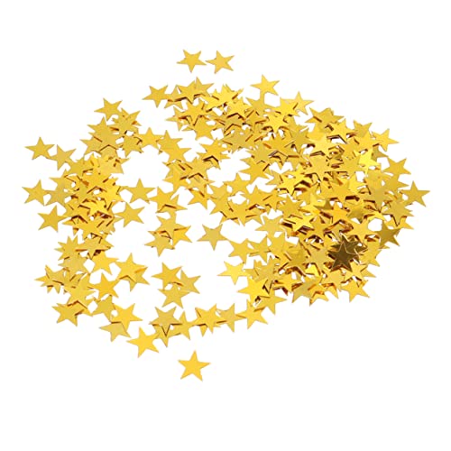 VALICLUD 2000 Stück Konfetti Gold Dekorative Tischdekoration für Partys Geburtstage Hochzeiten und Feste für Kreative Bastelprojekte von VALICLUD