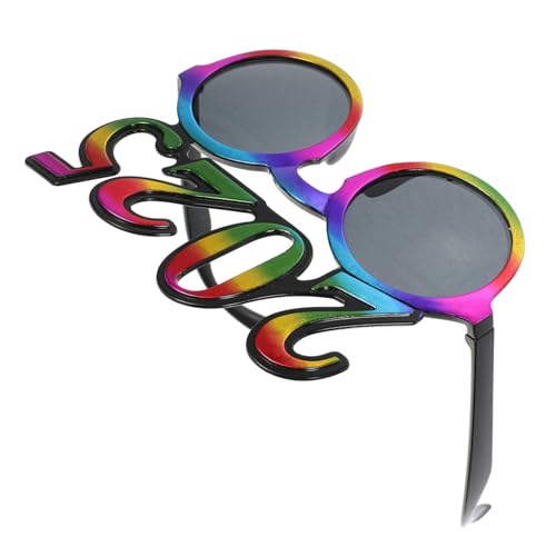 VALICLUD 2025 Funky Silvester-party-brille Led Partybrillen Für Das Neue Jahr Grad Partybrille Party-brillengestell Stilvoll Neujahrsparty-brillen Erwachsene Lustige Tanzbrille Rahmen Stk VALICLUD 2025 Funky Silvester-party-brille Led Partybrillen Für Das Neue Jahr Grad Partybrille Party-brillengestell Stilvoll Neujahrsparty-brillen Erwachsene Lustige Tanzbrille Rahmen Stk von VALICLUD