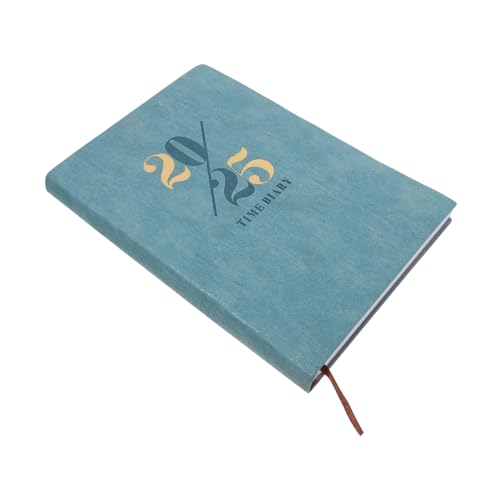 VALICLUD 2025 Notizbuch planen Erwachsene Tagebuch Student groß akademisch Planer klein einkaufsliste notizblöcke wöchentlicher Essensplaner und Einkaufsliste Agenda -Buch Papier Sky-blue von VALICLUD