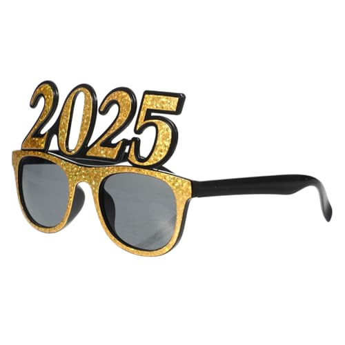 VALICLUD 2025 Party Runden Lustige Zahlenbrille Silvesterbrille 2024 Brillengestell Festival Silvester Brille Lustige Neujahrsbrille Vorabend Frohes Neues Jahr Brille Rahmen Für Stk Golden VALICLUD 2025 Party Runden Lustige Zahlenbrille Silvesterbrille 2024 Brillengestell Festival Silvester Brille Lustige Neujahrsbrille Vorabend Frohes Neues Jahr Brille Rahmen Für Stk Golden von VALICLUD