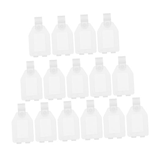 VALICLUD 20Stücke Regaletikettenhalter aus Praktischer Preisschild Halter für Supermärkte Transparente Etikettenhalter für Preisetiketten Langlebig Vielseitig Einsetzbar von VALICLUD