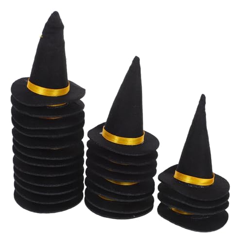 VALICLUD 24 Stück Halloween für Weinflaschen Kuchen Kleine Party Accessoires für Halloween Feiern von VALICLUD