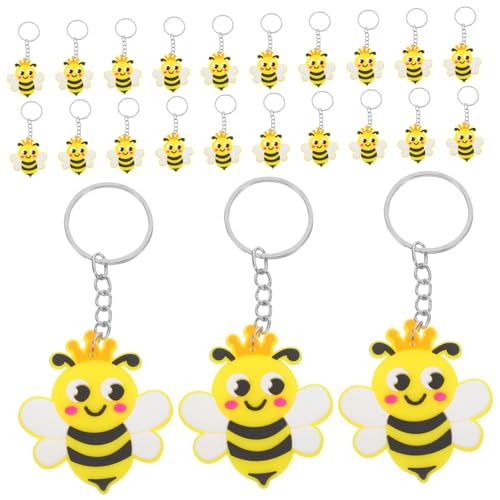 VALICLUD 24Stücke Bienenschlüsselanhänger Niedliche Cartoon Bienen Charms Mitgebsel für Kindergeburtstag Gastgeschenke und Babyparty Dekorationen Langlebig und Tragbar VALICLUD 24Stücke Bienenschlüsselanhänger Niedliche Cartoon Bienen Charms Mitgebsel für Kindergeburtstag Gastgeschenke und Babyparty Dekorationen Langlebig und Tragbar von VALICLUD