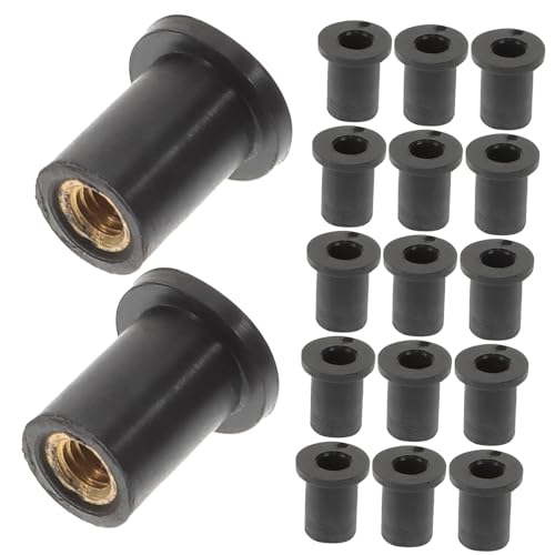 VALICLUD 25 Stück Teiliges Nut Loch Gummimutter Motorrad Windscreen Befestigung Fairing Fasteners Kompatibel mit Robust Langlebig für Motorrad ATV Verkleidung VALICLUD 25 Stück Teiliges Nut Loch Gummimutter Motorrad Windscreen Befestigung Fairing Fasteners Kompatibel mit Robust Langlebig für Motorrad ATV Verkleidung von VALICLUD