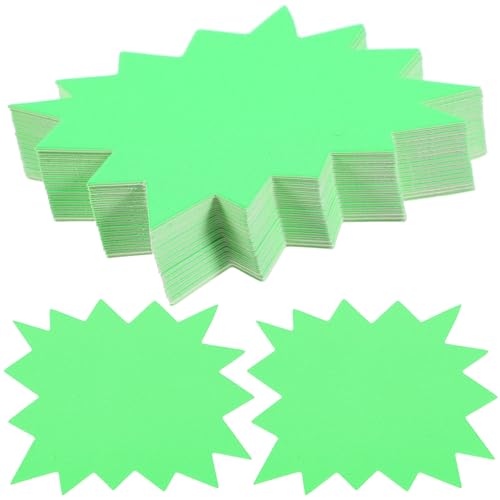 VALICLUD 250Stücke Fluoreszierende Preisaufkleber Blanko Preisschilder für Einzelhandel und Bekleidungsgeschäfte Einfach Beschreibbar Auffällige Farben für Aufmerksamkeit von VALICLUD