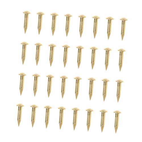 VALICLUD 285 Stück Teiliges Kupfer Rundkopf Nägel Messing Möbel Nägel Möbelbeschläge Runde Kopf für Möbelbefestigung Reparatur und Dekoration VALICLUD 285 Stück Teiliges Kupfer Rundkopf Nägel Messing Möbel Nägel Möbelbeschläge Runde Kopf für Möbelbefestigung Reparatur und Dekoration von VALICLUD