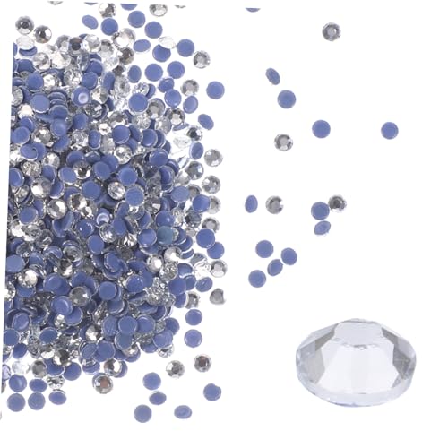 VALICLUD 2880 Stück Teiliges Hot Melt Strasssteine Flatback Weiß Flache Rückseite für DIY Kleidung Handyhüllen Schuhe und Textilien zum Aufbügeln Glitzernde Bastelsteine VALICLUD 2880 Stück Teiliges Hot Melt Strasssteine Flatback Weiß Flache Rückseite für DIY Kleidung Handyhüllen Schuhe und Textilien zum Aufbügeln Glitzernde Bastelsteine von VALICLUD