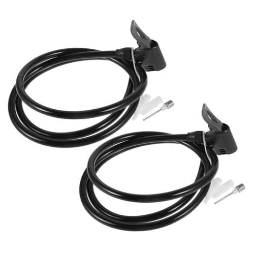 VALICLUD 2Stücke Dual Head Fahrradpumpenadapter für Reifenaufblasung Luftpumpe Ersatzteile für Presta für Fahrrad Zubehör von VALICLUD