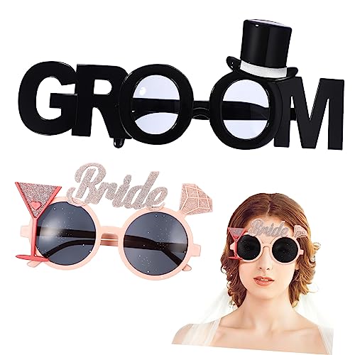 VALICLUD 2Stücke Lustige Brillen Für Junggesellenabschied Partybrille Für Hochzeit Requisiten Für Unvergessliche Erinnerungsfotos VALICLUD 2Stücke Lustige Brillen Für Junggesellenabschied Partybrille Für Hochzeit Requisiten Für Unvergessliche Erinnerungsfotos von VALICLUD