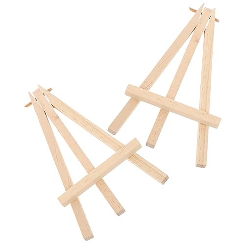 VALICLUD 2Stücke Mini Holz Staffelei für Karten Faltbare Display für Bilder Sammlerstücke für Zuhause Büro Hochzeiten VALICLUD 2Stücke Mini Holz Staffelei für Karten Faltbare Display für Bilder Sammlerstücke für Zuhause Büro Hochzeiten von VALICLUD