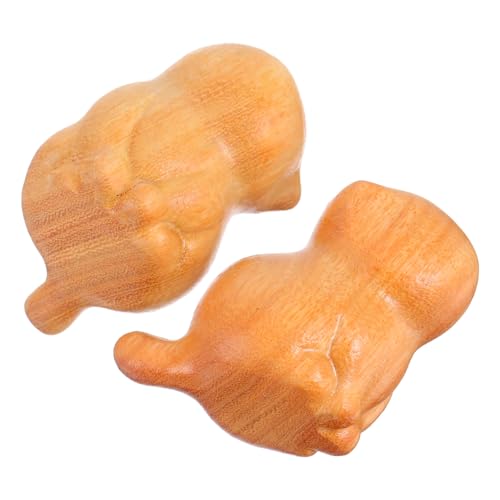 VALICLUD 2stücke Holzkätzchen-Ornament Geschnitzt Süße Katzendekoration Für Schreibtisch Handgefertigte Hölzerne Katzenfigur Als Tischskulptur Für Zuhause Oder Büro VALICLUD 2stücke Holzkätzchen-Ornament Geschnitzt Süße Katzendekoration Für Schreibtisch Handgefertigte Hölzerne Katzenfigur Als Tischskulptur Für Zuhause Oder Büro von VALICLUD