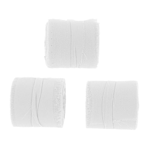 VALICLUD 3 Rollen Schleife Dekorationsband Bänder für Blumen Höchzeitsd Brautstraußband geschenkverpackung Geschenkband zum Basteln Bänder für Handwerk Wickelband Hochzeitsband Chiffon VALICLUD 3 Rollen Schleife Dekorationsband Bänder für Blumen Höchzeitsd Brautstraußband geschenkverpackung Geschenkband zum Basteln Bänder für Handwerk Wickelband Hochzeitsband Chiffon von VALICLUD