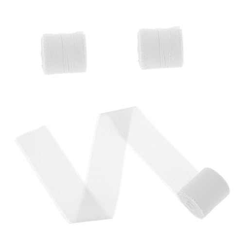 VALICLUD 3 Rollen Schleife Geschenkband Zum Basteln Partyverpackungsband Bänder Für Die Hochzeit Geschenkband Zum Verpacken Bänder Zum Basteln Geschenkverpackungszubehör Chiffon Beige von VALICLUD