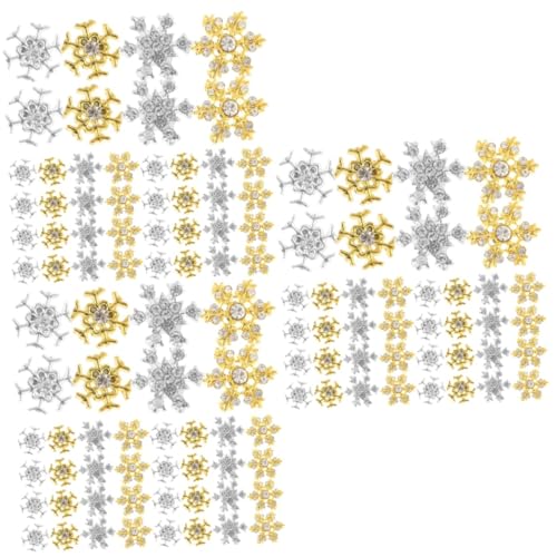 VALICLUD 3 Sätze Dekoration Stilvolle Und Widerstandsfähige Nail Art Accessoires Für Diy Nail Design Partys Und Besondere Anlässe 40 Stück * 3 von VALICLUD