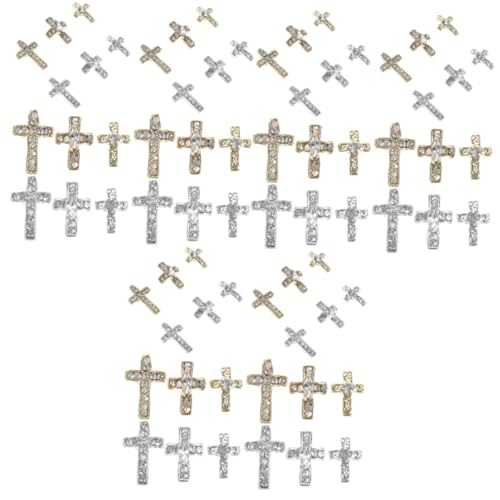 VALICLUD 3 Sätze Nail Charms Nail Art Dekorationen Für Maniküre Kompatibel Mit Acrylnägeln Für Partys Und Hochzeiten Hochwertige 60 Stück * 3 VALICLUD 3 Sätze Nail Charms Nail Art Dekorationen Für Maniküre Kompatibel Mit Acrylnägeln Für Partys Und Hochzeiten Hochwertige 60 Stück * 3 von VALICLUD